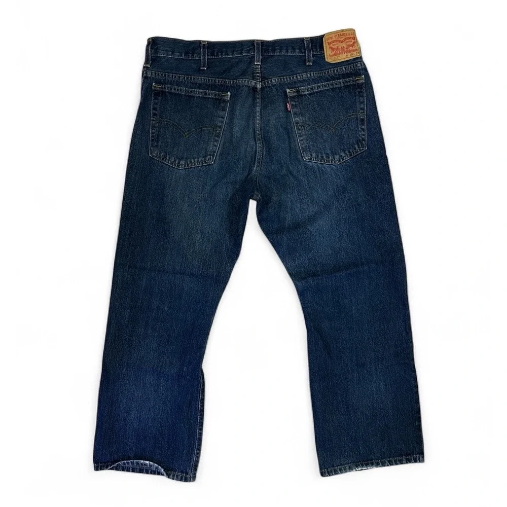 Levis 517 Boot Cut Jeans Medium Wash Men's Size 40x28 - Picture 2 of 7